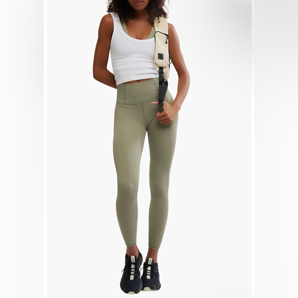 FP Movement Never Better‎ Leggings XL Sage Buttery Soft Yoga Gym Athleisure